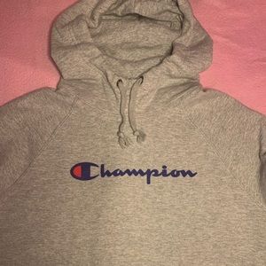 Grey two-tone Champion Hoodie !
